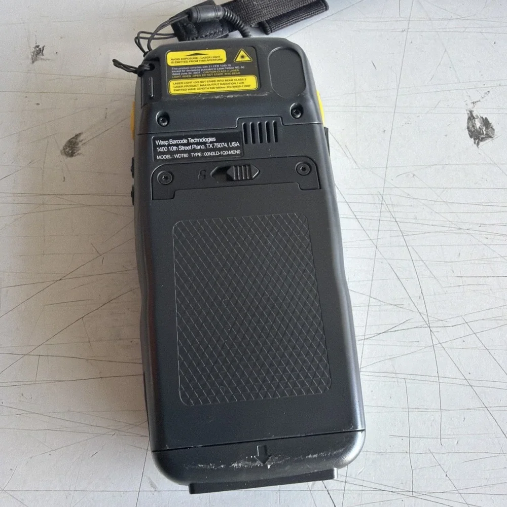 EUC Wasp DT60 Mobile Handheld Computer W/  Rechargeable lithium-ion battery